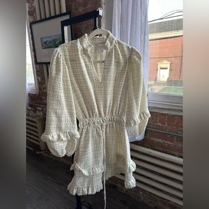 Sundays knot white dress